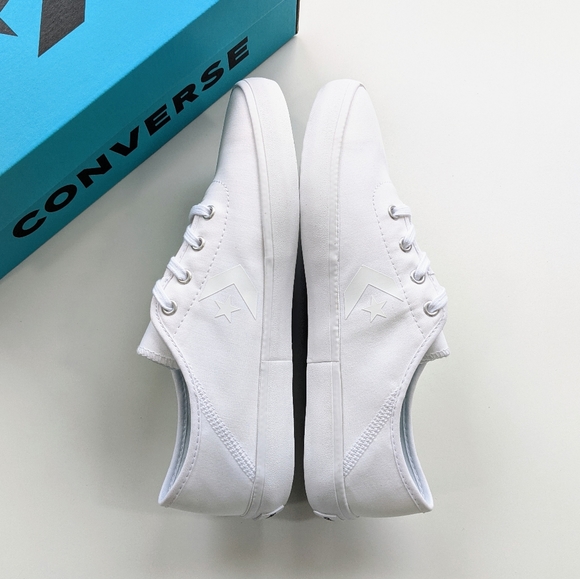 Converse Costa OX White/White Women's NIB - Picture 3 of 7